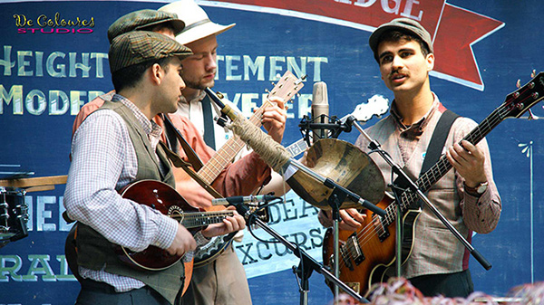 Music Band at Capilano Park in Vancouver