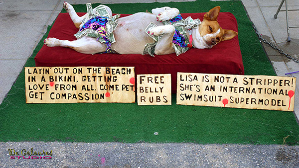 Lisa the Stripper at Venice Beach