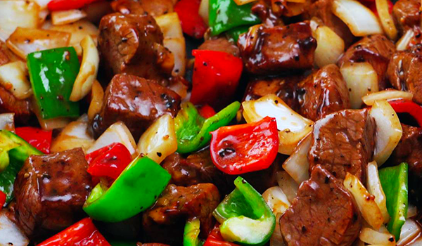 Manchurian-Style Steak