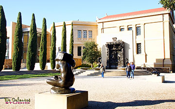 Outdoor Famed Sculptor's Work
